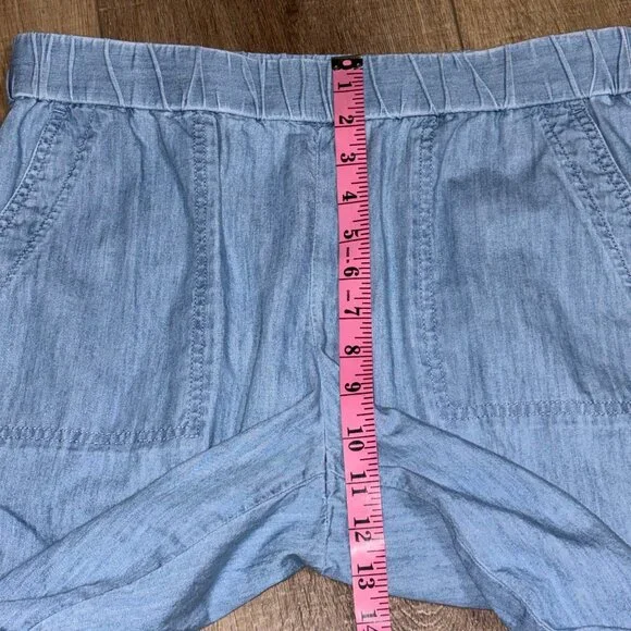 Talbots Light Blue Cropped Pants - Picture 9 of 13